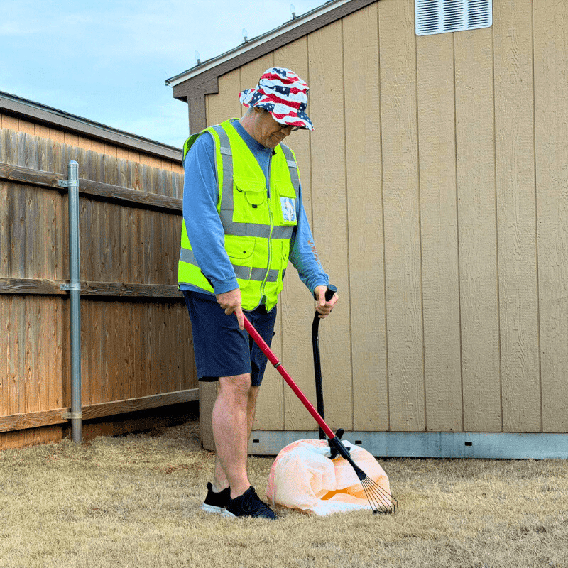 Veteran-owned Poop Free OKC providing pooper scooper service in Edmond, Oklahoma.