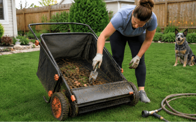 Using a Lawn Sweeper to Cleanup Dog Poop: Pros and Cons
