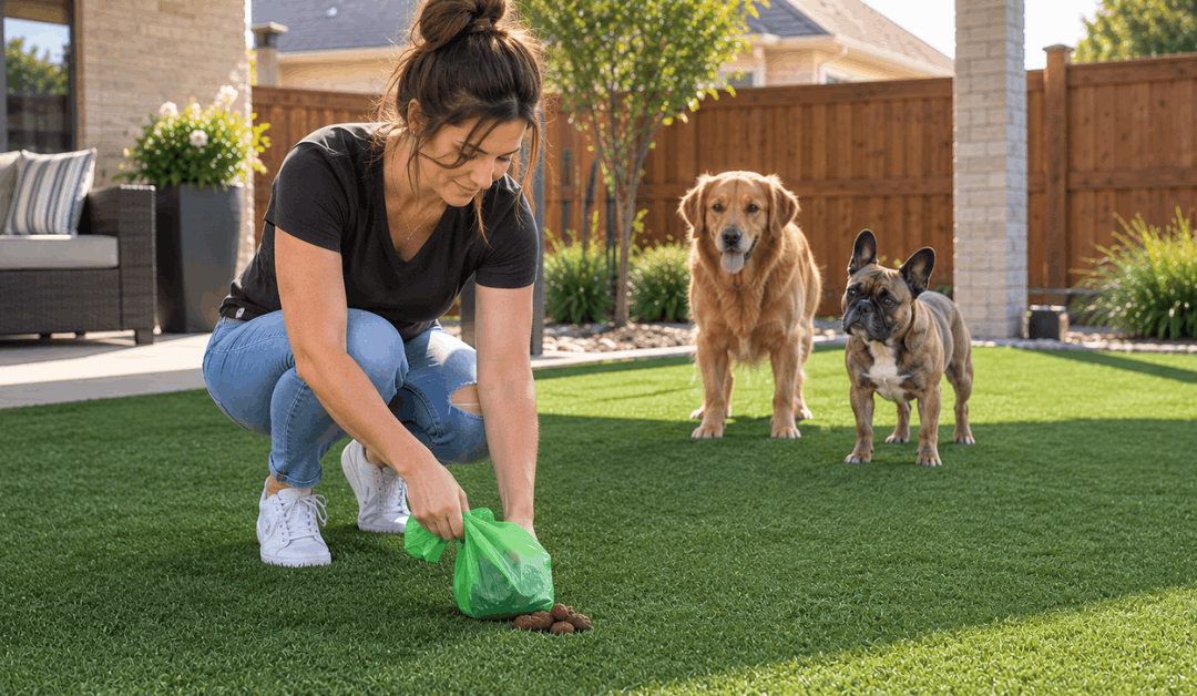 How to Clean Dog Poop From Artificial Turf